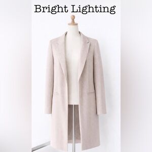 Elegant Women's Light Pink Coat for Spring